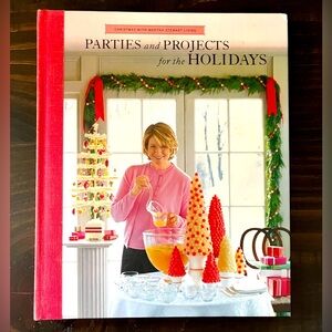 Martha Stewart Parties and Projects for the Holidays Christmas Coffee Table Book